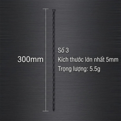 Que kích thích niệu đạo chuỗi hạt silicone