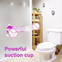 Dương vật giả hít tường Jiuai 2 Màu Trứng chính hãng
