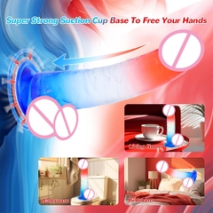 Dương vật giả hít tường Jiuai 2 Màu Trứng chính hãng