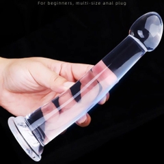Dương vật giả hít tường Snapmi Crystal Anal chính hãng