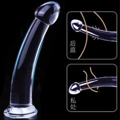Dương vật giả hít tường Snapmi Crystal Anal chính hãng