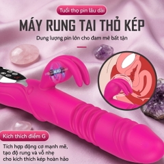 Dương vật giả đa năng Aifeiya Red Rabbit