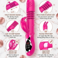 Dương vật giả đa năng Aifeiya Red Rabbit