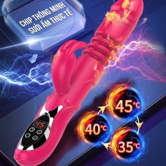Dương vật giả đa năng Aifeiya Red Rabbit