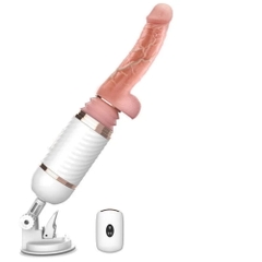 Dương vật giả hít tường đa năng Dibe Cyclone Fire remote