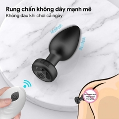 Plug hậu môn GOK QM-7 Remote