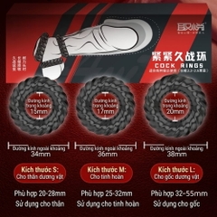 Vòng đeo dương vật Aichao Cock Ring Bộ 3s