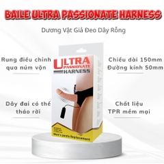 Dương vật giả có dây đeo Baile Ultra Passionate Harness rỗng