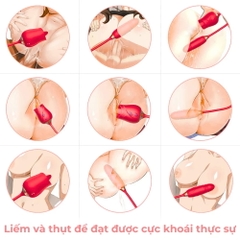 Trứng rung 2 đầu đa năng Aifeiya Shadow Licker