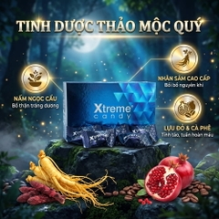 Kẹo sâm tăng cường sinh lý Xtreme Candy hộp 30 viên