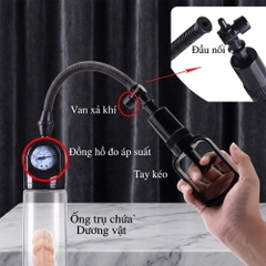 Máy tập tăng kích thước dương vật Penis Pump Đồng Hồ