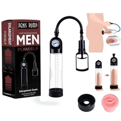 Máy tập tăng kích thước dương vật Penis Pump Đồng Hồ