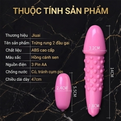 Trứng rung 2 đầu gai Jiuai