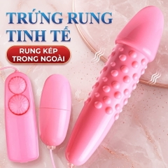 Trứng rung 2 đầu gai Jiuai