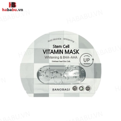Mặt nạ Banobagi Stem Cell Whitening & BHA-AHA set 10 miếng chính hãng
