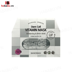 Mặt nạ Banobagi Stem Cell Whitening & BHA-AHA set 10 miếng chính hãng
