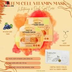 Mặt nạ Banobagi Stem Cell Whitening & Dark Spot Care set 10 miếng chính hãng