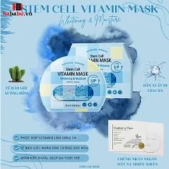 Mặt nạ Banobagi Stem Cell Whitening & Moisture set 10 miếng chính hãng
