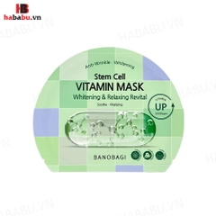 Mặt nạ Banobagi Stem Cell Whitening & Relaxing set 10 miếng chính hãng