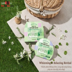 Mặt nạ Banobagi Stem Cell Whitening & Relaxing set 10 miếng chính hãng