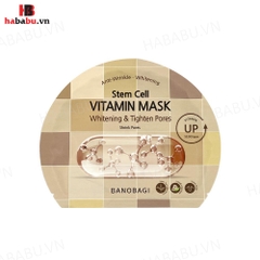 Mặt nạ Banobagi Stem Cell Whitening & Tighten set 10 miếng chính hãng
