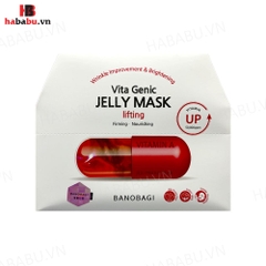 Mặt nạ Banobagi Genic Jelly Mask Vitamin A Đỏ set 10 miếng chính hãng