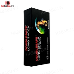Bao cao su Cá ngựa Doublesafe Seahorse hộp 12 chiếc kéo dài thời gian chính hãng