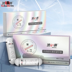 Bao cao su Drywell Long Lasting hộp 7 chiếc kéo dài thời gian chính hãng