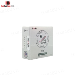 Bao cao su Drywell Long Lasting hộp 3 chiếc kéo dài thời gian chính hãng