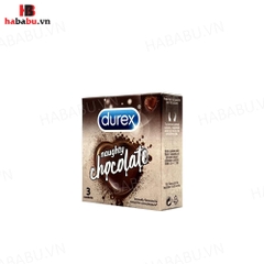 Bao cao su Durex Naughty Chocolate hộp 3 chiếc chính hãng