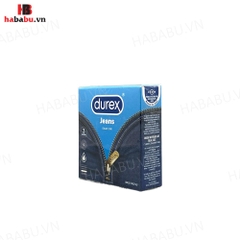Bao cao su Durex Jeans Easy-On hộp 3 chiếc chính hãng