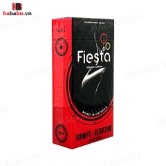 Bao cao su Fiest Form Fit Ultra Thin hộp 12 chiếc siêu mỏng chính hãng