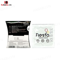 Bao cao su Fiesta Long Shock Ultra Thin hộp 3 chiếc kéo dài thời gian chính hãng
