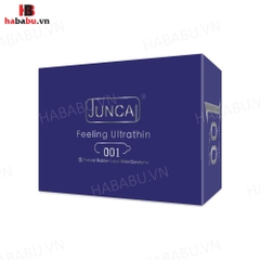 Bao cao su siêu mỏng Juncai Great hộp 10 chiếc chính hãng