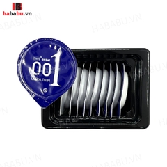 Bao cao su siêu mỏng Juncai Great hộp 10 chiếc chính hãng
