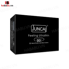 Bao cao su siêu mỏng Juncai Spot Particle hộp 10 chiếc chính hãng