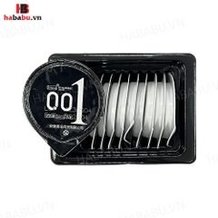 Bao cao su siêu mỏng Juncai Spot Particle hộp 10 chiếc chính hãng