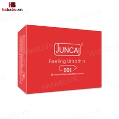 Bao cao su siêu mỏng Juncai Ultra Slim hộp 10 chiếc chính hãng