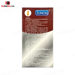 Bao cao su siêu mỏng Juncai Feel Ultra Thin hộp 10 chiếc chính hãng