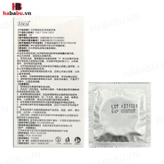 Bao cao su siêu mỏng Juncai Ok Amto G-spot Particle hộp 10 chiếc chính hãng