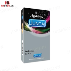 Bao cao su Juncai Performa hộp 10 chiếc kéo dài thời gian chính hãng
