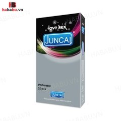 Bao cao su Juncai Performa hộp 10 chiếc kéo dài thời gian chính hãng