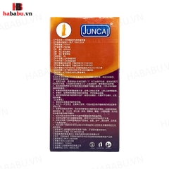 Bao cao su Juncai Pleasuremax hộp 12 chiếc tăng khoái cảm chính hãng