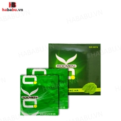 Bao cao su gia đình Ok Rocmen Bạc Hà hộp 144 chiếc chính hãng