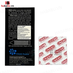 Bao cao su Okedo Super Dotted & Long Last hộp 10 chiếc kéo dài thời gian chính hãng