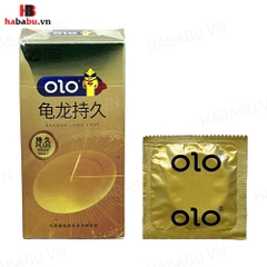 Bao cao su Olo Dragon Long Love hộp 10 chiếc kéo dài thời gian chính hãng