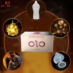 Bao cao su kéo dài thời gian Olo Kama Vàng hộp 10 chiếc chính hãng