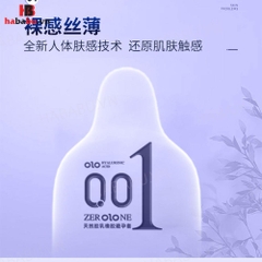 Bao cao su Olo Milk Tea Chagee hộp 10 chiếc siêu mỏng chính hãng