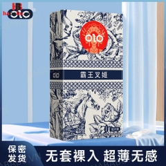 Bao cao su Olo Milk Tea Chagee hộp 10 chiếc siêu mỏng chính hãng