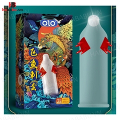 Bao cao su Olo râu đặc biệt, gân gai tăng kích thước có bi chính hãng